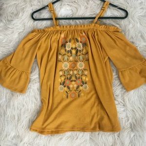 off the shoulder top